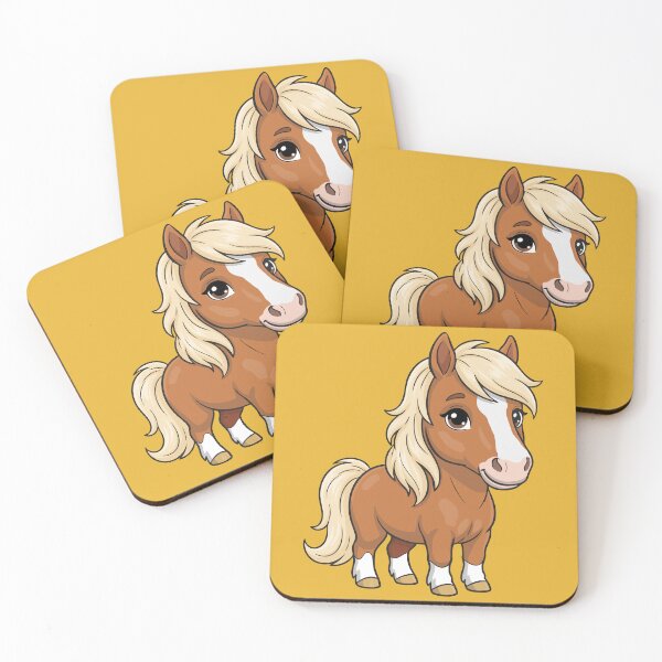 Item preview, A chibi-style drawing of the Abtenauer Horse designed and sold by Cheval-de-coeur.