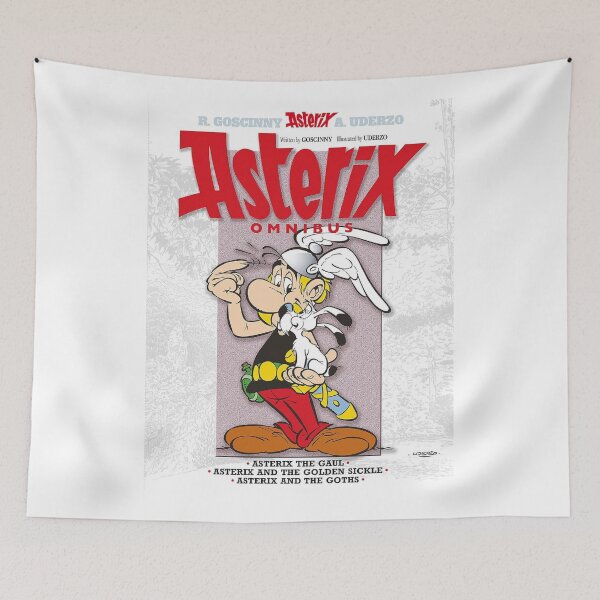 Item preview, Asterix & Obelix Comic Book Cover Art Original Custom Vintage Movie Poster designed and sold by Cool Robot Bro..