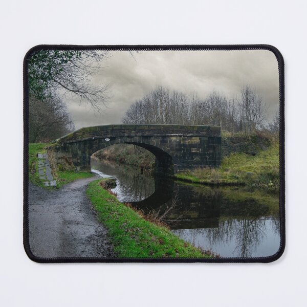 Item preview, Brown Bank Bridge, Rochdale Canal at Smithy Bridge designed and sold by ArtworkNorth.