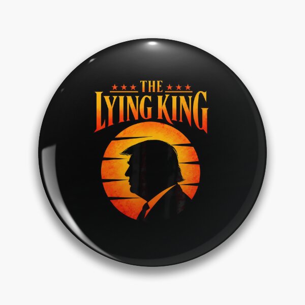 Item preview, Trump The Lying King Sarcastic Humor Retro Sunset designed and sold by RealestInternet.