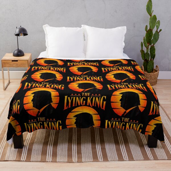 Item preview, Trump The Lying King Sarcastic Humor Retro Sunset designed and sold by RealestInternet.