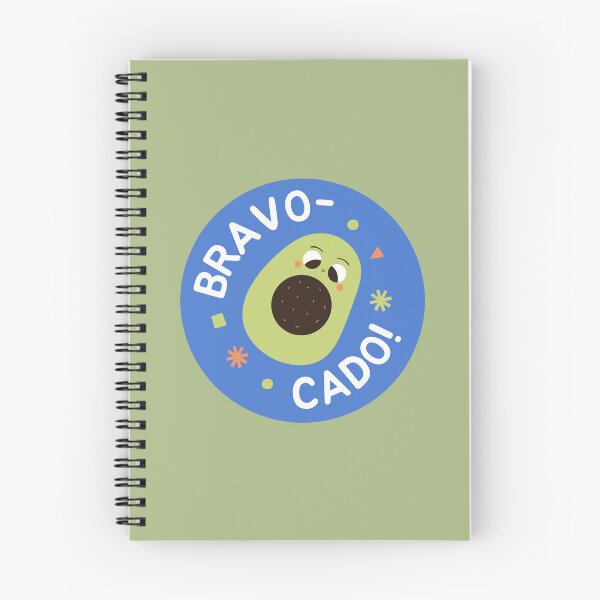 Item preview, Bravo-cado! Cute Avocado Cartoon Puns  designed and sold by PixellaneArt.