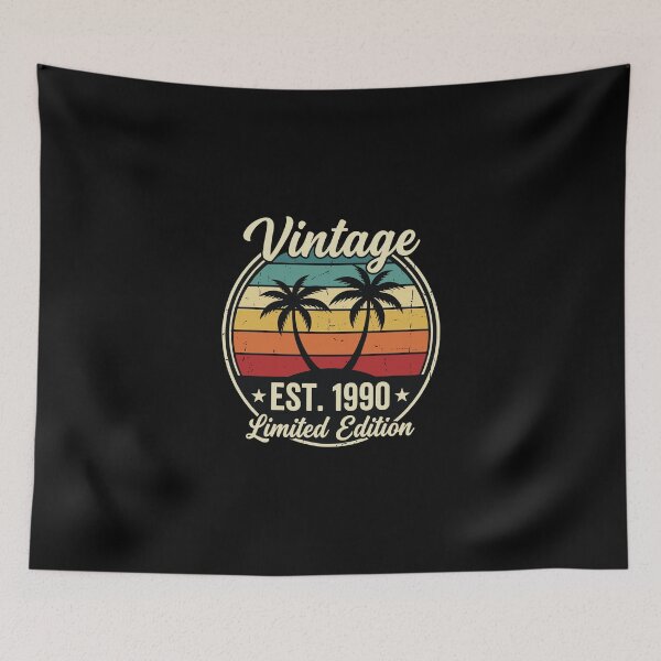 Item preview, Vintage Est. 1990 Limited Edition Born In Nineties Birthday designed and sold by PopStars1993.