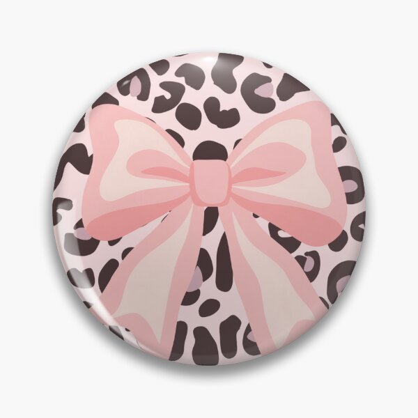 Item preview, Soft Light Pink Coquette Bow Leopard Print Aesthetic Pattern designed and sold by MayoshaVibes.