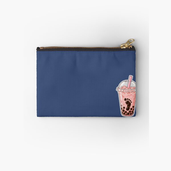 Item preview, Cute Kawaii Boba Tea Footprint Sticker designed and sold by KawaiiOrbit.