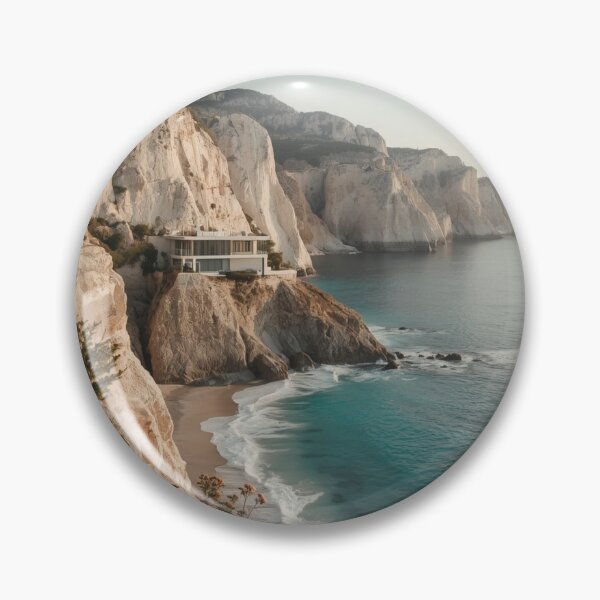 Item preview, Stunning Clifftop Modern Architecture on the Aegean Coast designed and sold by PrintWavePro.