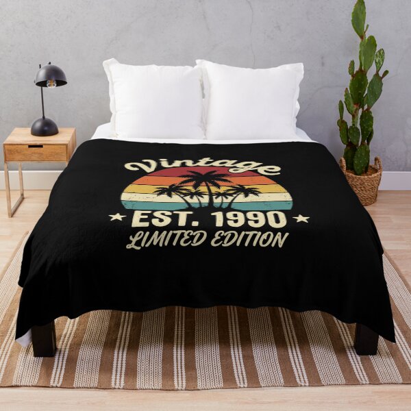 Item preview, Vintage Est. 1990 Limited Edition Born 1990 34th Birthday  designed and sold by PopStars1993.