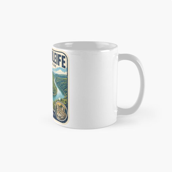 Item preview, Saarschleife Germany Vintage Travel Design designed and sold by naturalsurvival.