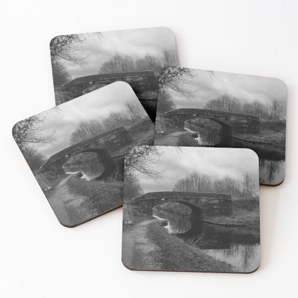 Item preview, Brown Bank Bridge, Rochdale Canal at Smithy Bridge designed and sold by ArtworkNorth.