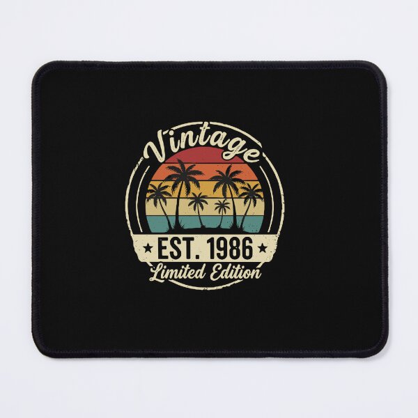 Item preview, Vintage Est. 1986 Limited Edition Born 1986 38th Birthday Retro  designed and sold by PopStars1993.