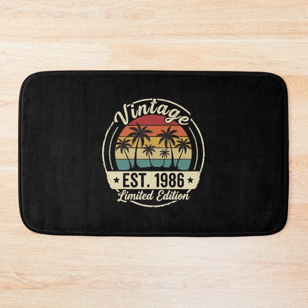 Item preview, Vintage Est. 1986 Limited Edition Born 1986 38th Birthday Retro  designed and sold by PopStars1993.
