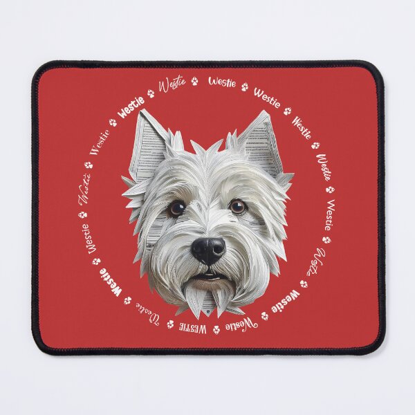 Item preview, Paper Construction Westie Face designed and sold by WestieMDR.