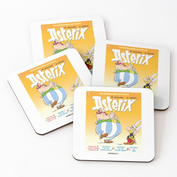 Item preview, Asterix & Obelix Comic Book Cover Art Original Custom Vintage Movie Poster designed and sold by Cool Robot Bro..