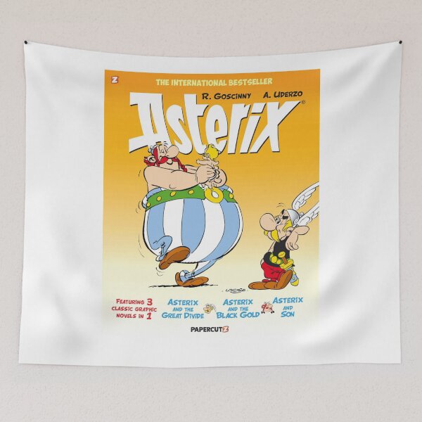 Item preview, Asterix & Obelix Comic Book Cover Art Original Custom Vintage Movie Poster designed and sold by Cool Robot Bro..