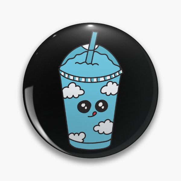 Item preview, Cute Fluffy Cloud Drink Kawaii Soda Art designed and sold by TinySipStudio.