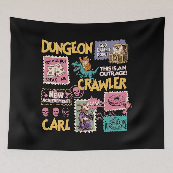 Item preview, Dungeon-Crawler-Carl designed and sold by aleggsaurus.