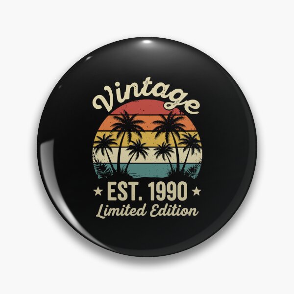 Item preview, Vintage Est. 1990 Edición limitada Nacido en los noventa Cumpleaños Retro designed and sold by PopStars1993.