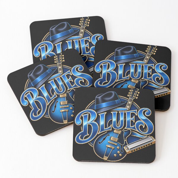 Item preview, Blues Music Logo designed and sold by Moviebuff91.