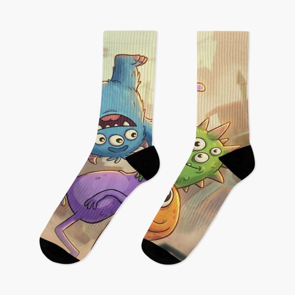 Item preview, Colorful Cartoon Monster Squad designed and sold by JanjjaSoulInk.