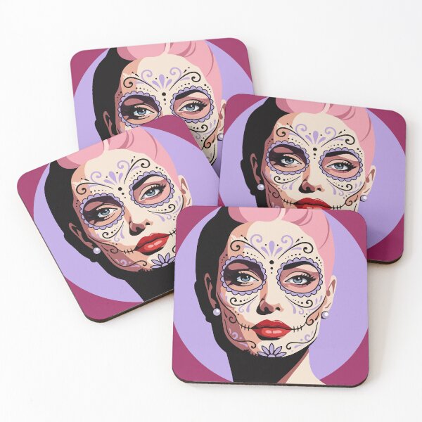 Item preview, Catrina Flat Color Art | Day of the Dead Mexican Sugar Skull designed and sold by  Ojo de Lilith.