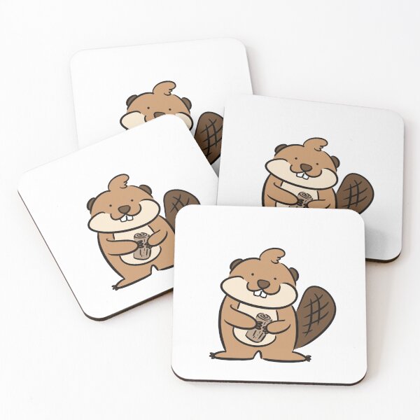 Item preview, Beaver with Wood designed and sold by jacquelinengyl.