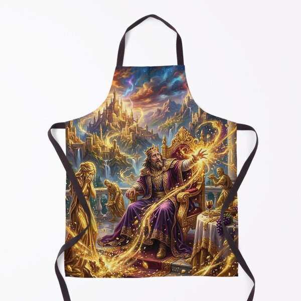 Item preview, King Midas Golden Touch - Fantasy Art designed and sold by Lucid Dream Pixel.