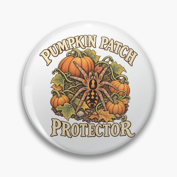 Item preview, Pumpkin Patch Protector | Pumpkin Patch Tarantula designed and sold by threadandfangs.