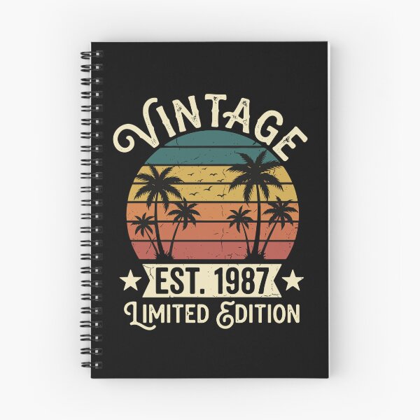 Item preview, Vintage Est. 1987 Limited Edition Birthday For People Born In 1987 designed and sold by PopStars1993.