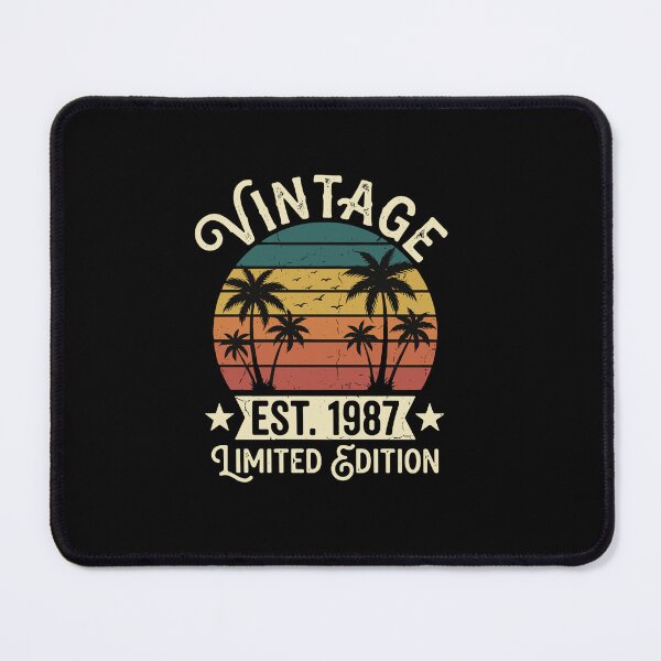 Item preview, Vintage Est. 1987 Limited Edition Birthday For People Born In 1987 designed and sold by PopStars1993.