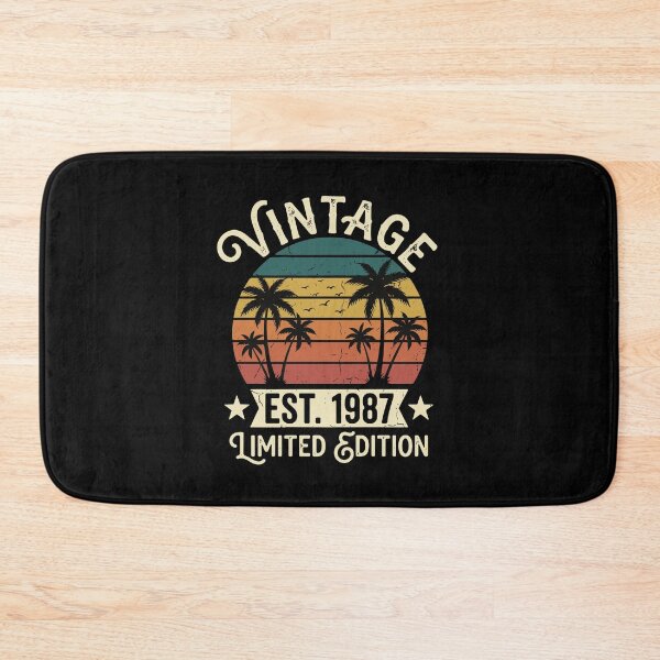 Item preview, Vintage Est. 1987 Limited Edition Birthday For People Born In 1987 designed and sold by PopStars1993.
