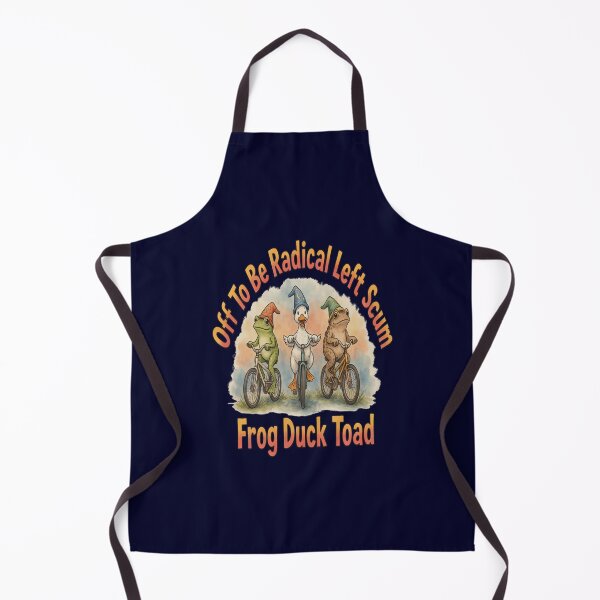 Item preview, Funny Sarcastic Humor Off To Be Radical Left Scum Frog Duck Toad designed and sold by fantasticdesign.