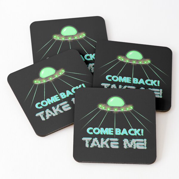 Item preview, Come back! Take Me! UFO Alien abduction hopeful shirt designed and sold by We hate everything.