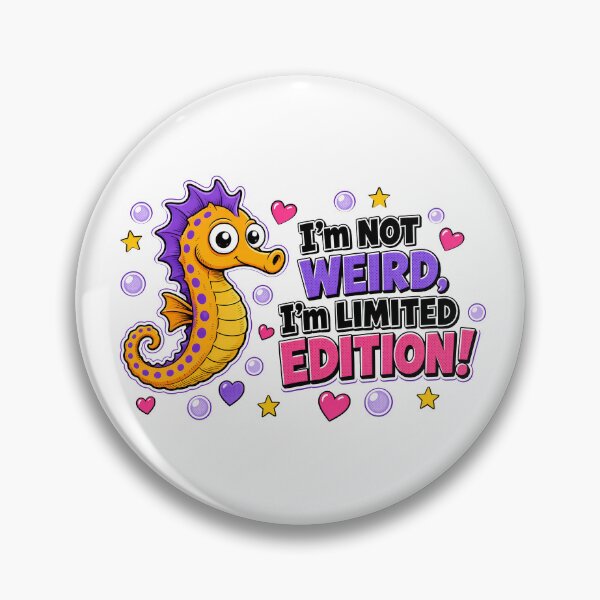 Item preview, Not Weird Limited Edition Seahorse designed and sold by TshirtsOnline-.