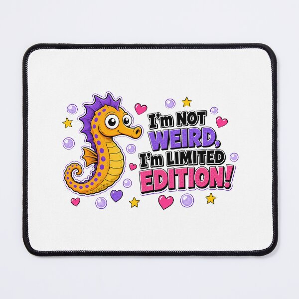 Item preview, Not Weird Limited Edition Seahorse designed and sold by TshirtsOnline-.