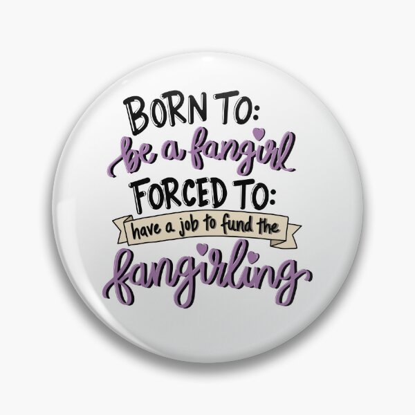 Item preview, Fangirl designed and sold by TineHunterArt.
