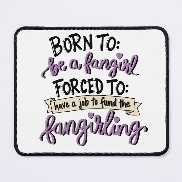 Item preview, Fangirl designed and sold by TineHunterArt.
