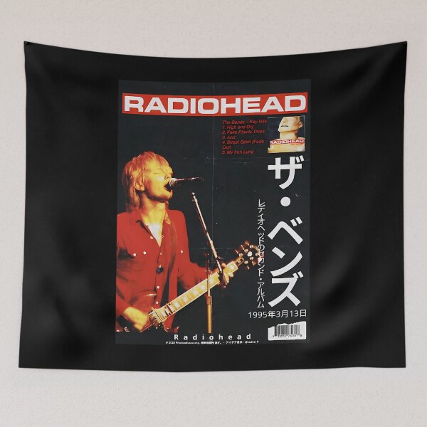 Item preview,  Vintage Japanese-Inspired Alternative Rock Poster designed and sold by DianeOllivier.