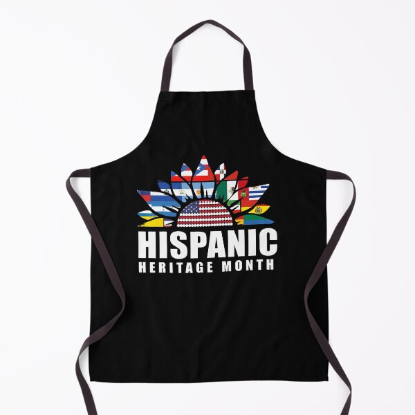 Item preview, National Hispanic Heritage Month Sunflower All Countries designed and sold by RealestInternet.