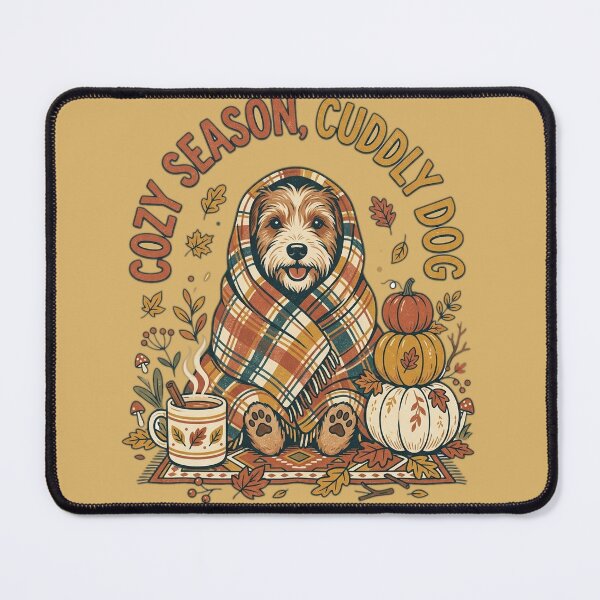 Item preview, Cozy Season Cuddly Dog designed and sold by bluel_evin.