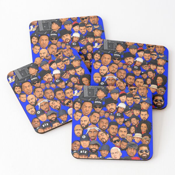 Item preview, old school hip hop legends collage art designed and sold by gjnilespop.