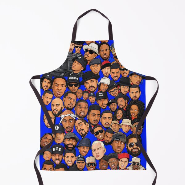 Item preview, old school hip hop legends collage art designed and sold by gjnilespop.