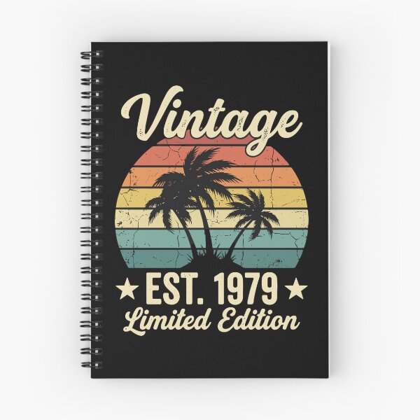 Item preview, Vintage Est. 1979 Limited Edition Born 1979 Birthday  designed and sold by PopStars1993.