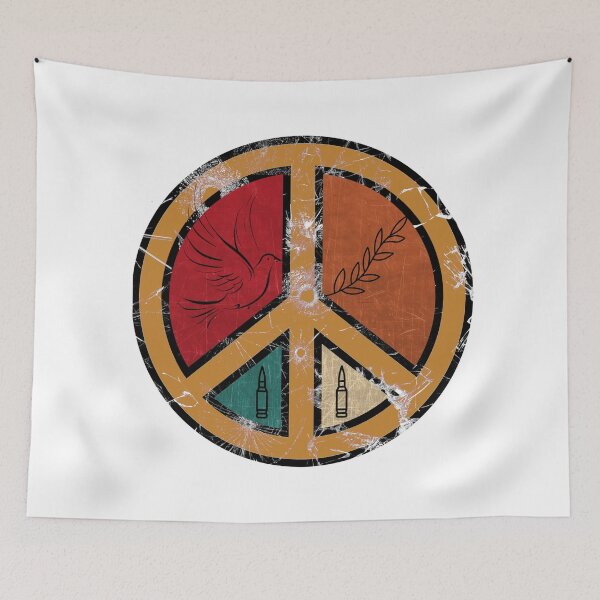 Item preview, Peace Dove Vintage Distressed Graphic – Anti War Peace Symbol designed and sold by oxppod.