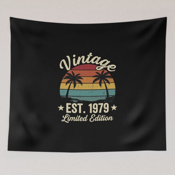 Item preview, Vintage Est. 1979 Limited Edition 45th Birthday For Men Women designed and sold by PopStars1993.