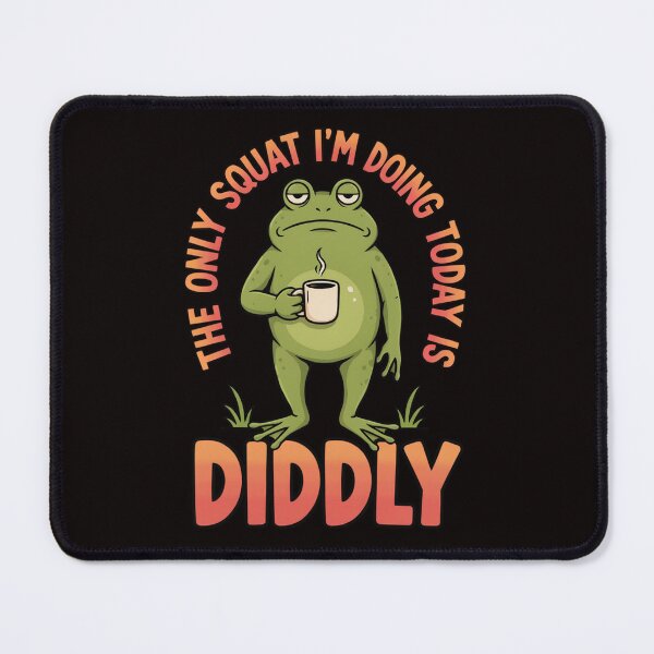 Item preview, Funny Sarcastic Humor THE ONLY SQUAT I’M DOING  designed and sold by fantasticdesign.