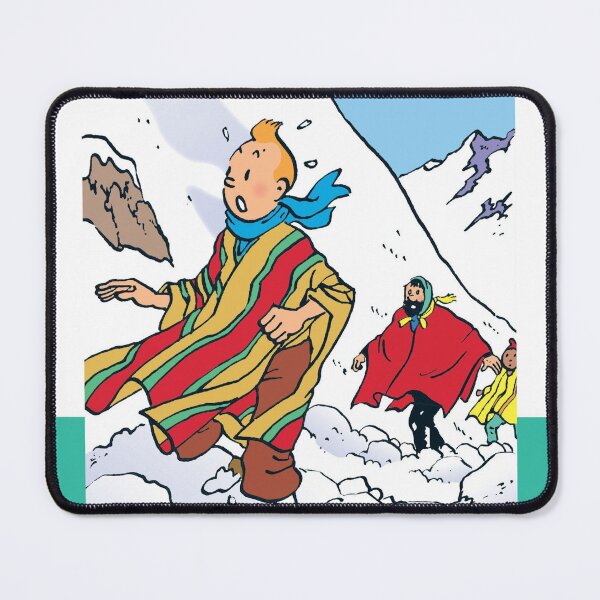 Item preview, The Adventures Of TinTin Comic Book Cover Art Original Custom Vintage Movie Poster designed and sold by Cool Robot Bro..