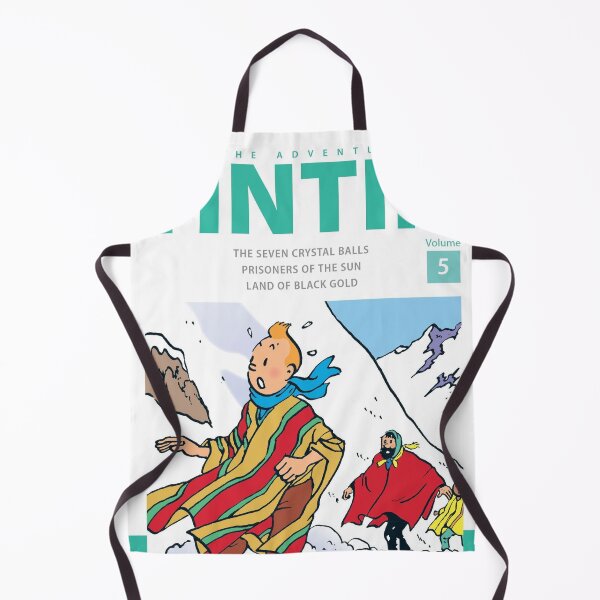 Item preview, The Adventures Of TinTin Comic Book Cover Art Original Custom Vintage Movie Poster designed and sold by Cool Robot Bro..