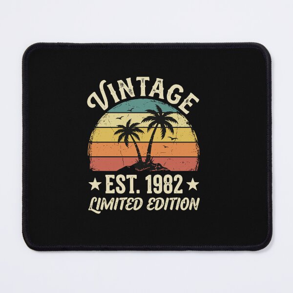 Item preview, Vintage Est. 1982 Limited Edition Birthday Born 1982 Men Women designed and sold by PopStars1993.