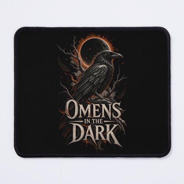 Item preview, Omens in the Dark – Raven Norse Mythology Gothic Viking Art designed and sold by R3XFORGE.
