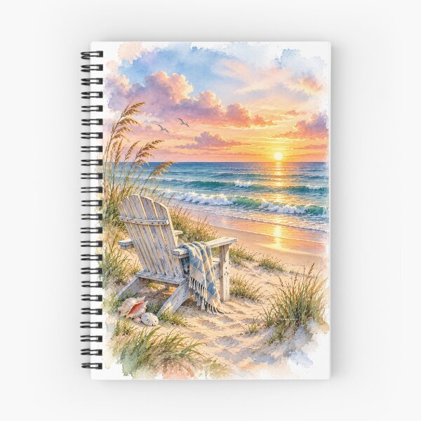 Item preview, Beach Sunset Watercolor designed and sold by MystAvalon.